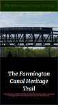 Mobile Screenshot of farmingtoncanalheritagetrail.com