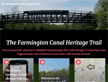 Tablet Screenshot of farmingtoncanalheritagetrail.com